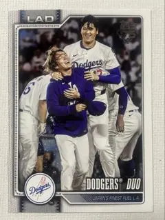 大谷翔平 山本由伸 Dodgers DUO Topps #265