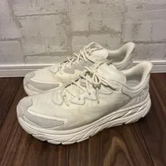 試着のみ美品⭐️25サイズは完売人気HOKAスニーカー　クリフトン　スエードグレー ホカ HOKA クリフトン L スエード ユニセックス 1122571 | シューズ