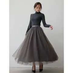 ボリュームチュールスカート
