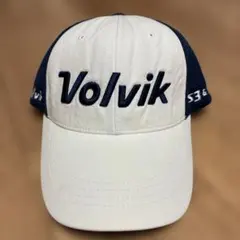 Volvik ゴルフ キャップ ネイビー ホワイト