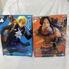 ワンピース マニア サボ エース フィギュア 2種セットのサムネイル