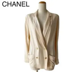 【極希少品】CHANEL シャネル　テーラードジャケット　金ボタン　ダブル　高級のサムネイル