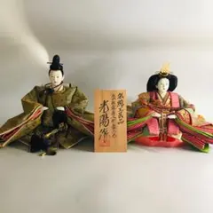 時代 衣装人形 竹田人形 鴻巣人形 二体 - メルカリ