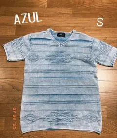 AZUL Vネック Tシャツ Sサイズ