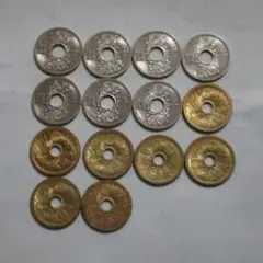 五銭白銅貨 8枚セット 日本古銭 大正9年～12年 - メルカリ