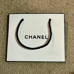シャネル ショップバッグ ショッパー CHANEL 未使用 ブラック＆ホワイト