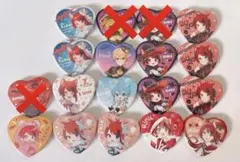 すとぷり 莉犬 ころん るぅと ハート 缶バッジ