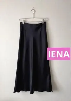 SALE★IENA ダブルサテンスカート スリット 38 イエナ ウォッシャブルのサムネイル