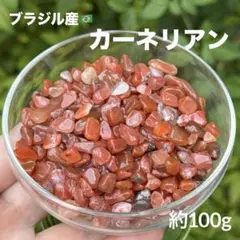 カーネリアン さざれ 約100g MY726