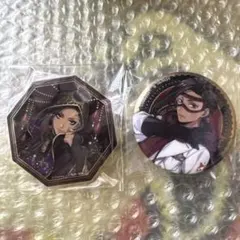 ツイステ ジャミル・バイパー 実験着 缶バッジ アクリルクリップ 式典服