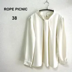 ROPÉ PICNIC ボウタイ風ブラウス M 長袖シャツ きれいめ