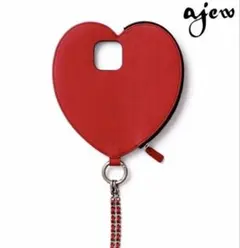 ajew dress HEART case iPhone14pro レッド