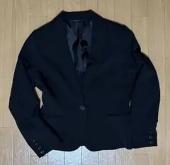 黒ジャケット・タイトスカート・ストレートパンツセット