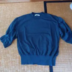 NATURL BEAUTY BASIC シアースリーブニット