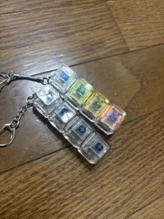 キーボードスイッチ キーホルダー 4連 2個セット