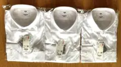 UNIQLO スーパーノンアイロン スリムシャツ長袖　ホワイト　XL