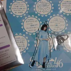東村芽依 アクリルチャーム&メッセージ台紙