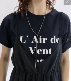 リヴドロワ　ボールチェーンアジャストネックレス