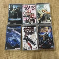 キ*ア様 PSP ゲームソフト　6本セットのまとめ売り