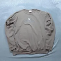 ONEITA 90s USA製 A0309 スウェット XXL 茶 クルーネック