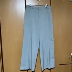 【値下げ】UNIQLO感動ワイドパンツ　補正なしXL 薄いグレー