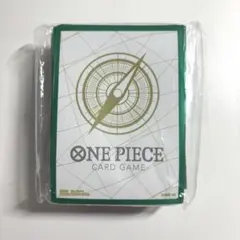 ワンピースカード　オフィシャルカードスリーブ スタンダードグリーン