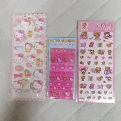 サンリオ ハローキティ マシュマロシール タイルシール ぴたぷくステッカー