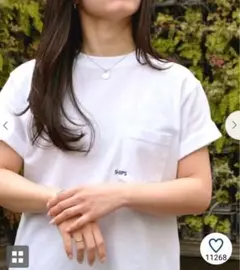 SHIPS マイクロ SHIPSロゴ ポケット Tシャツのサムネイル