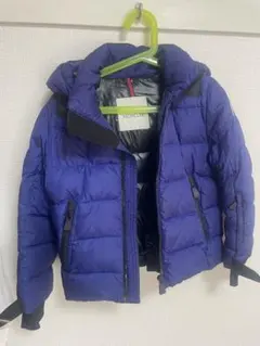 MONCLER ダウンジャケット レオパード柄 切替 - メルカリ
