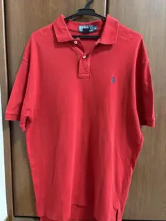 Polo by Ralph Lauren レッド ポロシャツ M