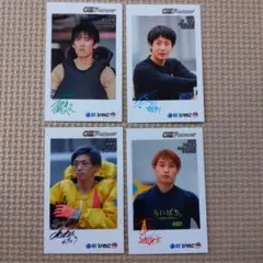 ボートレース選手サインカードセット　チェキ