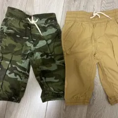 パンツ　ベビーギャップ　6-12m 6ヶ月　1歳　2つセット