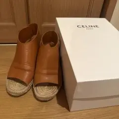 セリーヌ /CELINE フィービー期ウェッジソールエスパドリーユサンダル 35のサムネイル