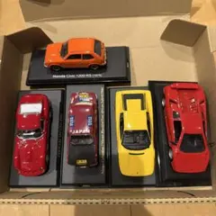 【ミニカー】　フェラーリ5台セット 京商 1/64 Vol.1 5台セット フェラーリ 鈴鹿レジェンド : 寝具