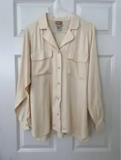 アメリカ ヴィンテージ 80年代 バナナリパブリック ボタンアップシャツ 長袖