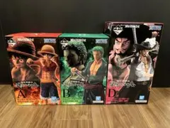 一番くじ ワンピース 試練のその先へ A賞 B賞 D賞 ルフィ ゾロー ミホーク