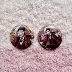 Dr.STONE ドクスト あさぎりゲン 缶バッジ ブラックスーツ - メルカリ