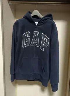 GAP ジップパーカー フリース フード裏サーマル