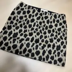 BEAUTY&YOUTH ヒョウ柄タイトスカート M
