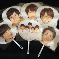嵐 ミニうちわ「５×２０」６枚