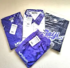 【未使用】明治大学卓球部　公式ユニフォーム　Butterfly　４枚セット