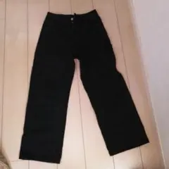 ブラック ワイドパンツ Sサイズ