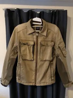 GAP カーキ ミリタリージャケット
