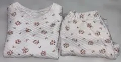 UNIQLO BABY キルトパジャマ　花柄　100サイズ