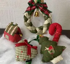 クリスマスオーナメント飾り 5点セット