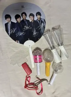 嵐 グッズセット まとめ売り ペンライト うちわ クリアファイル等