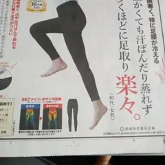 BS-FINE ブラック レギンス LL