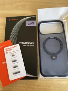 TORRAS iPhone17ProMax 用 ケース ディープブルー