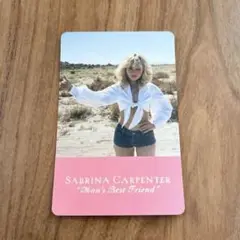 Sabrina Carpenter フォトカード　サブリナカーペンター