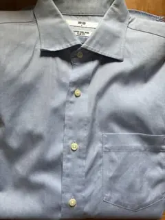 UNIQLO スーパーノンアイロンシャツ　長袖ワイシャツ付き